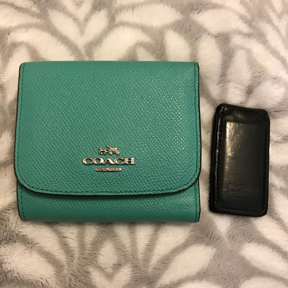 Coach wallet & money clip